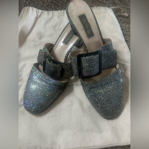 SJP by Sarah Jessica Parker Glitter Mules